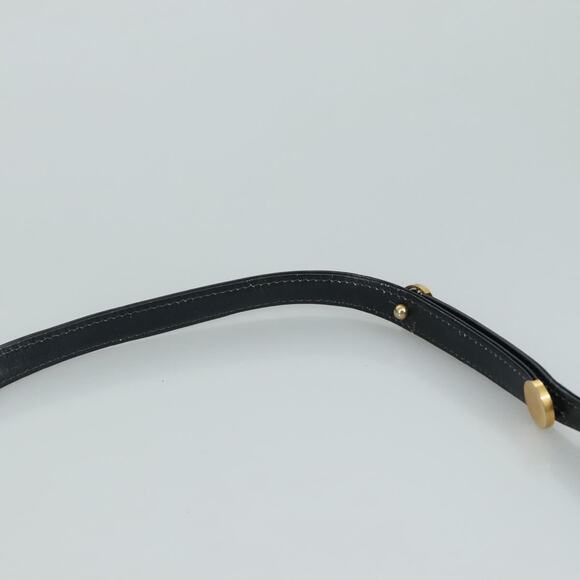 DIOR Trotter Canvas Shoulder Bag Navy Gold - Picture 8 of 13